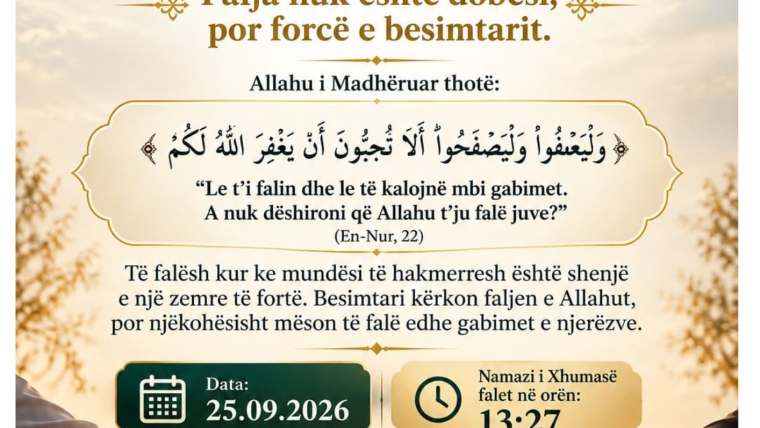 “T’I FALËSH NJERËZIT”